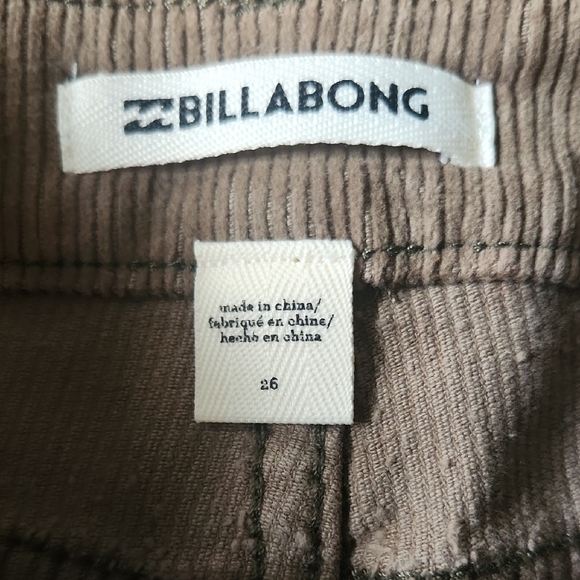 Billabong Green High Waist Shorts - Picture 4 of 7